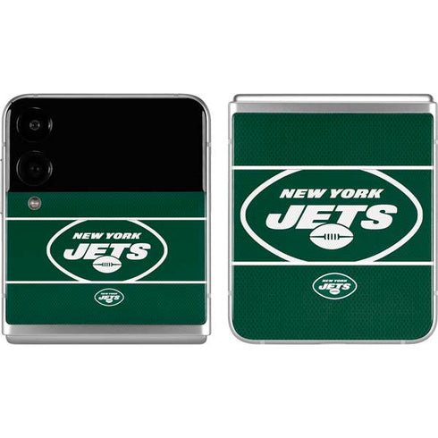 NFL New York Jets Zone Block Galaxy Z Flip4 5G Skin
